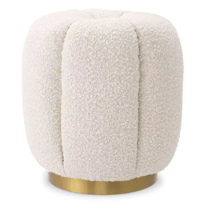Taburet Orchanic Boucle Cream 116034, Eichholtz